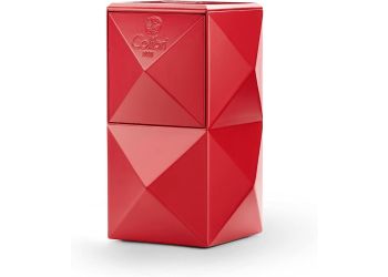 Colibri Quasar Table Lighter Black/Red Triple Jet Flame