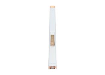 Colibri Aura Candle Lighter White/Rose Gold Soft Flame