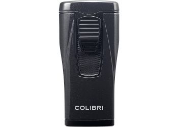 Colibri Monaco Metallic Black Triple Jet Flame