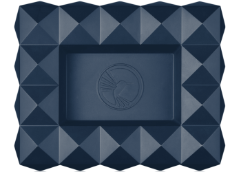 Colibri Quasar Ashtray Matte Blue
