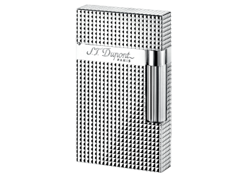 S.T. Dupont LI L2 DIAMOND HEAD Silver