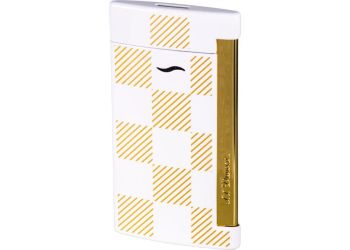 S.T. Dupont LI SLIM 7 Checked White